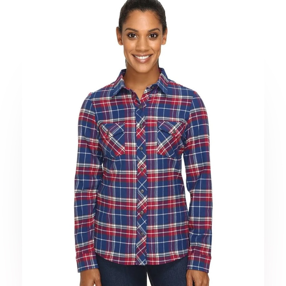 Kuhl Alina plaid flannel shirt